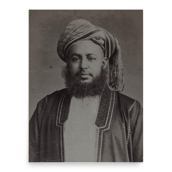 Barghash bin Said of Zanzibar Poster Print — Museum-Quality 18