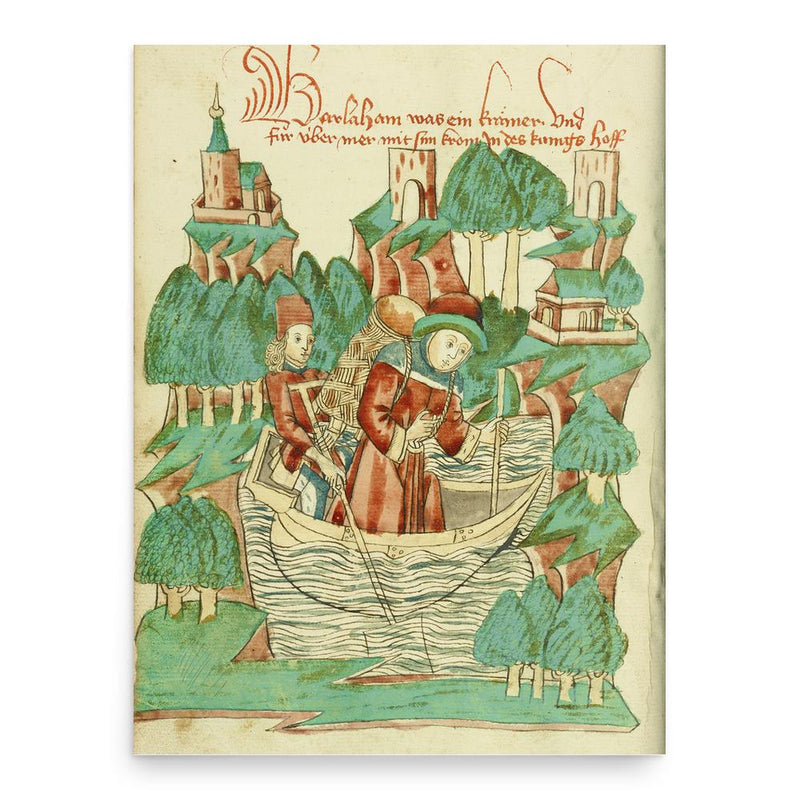 Barlaam of Seminara poster print, in size 18x24 inches.