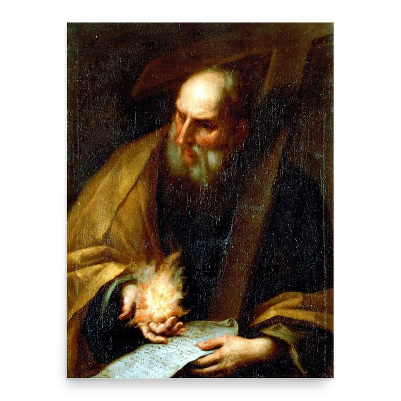 Barnabas poster print, in size 18x24 inches.