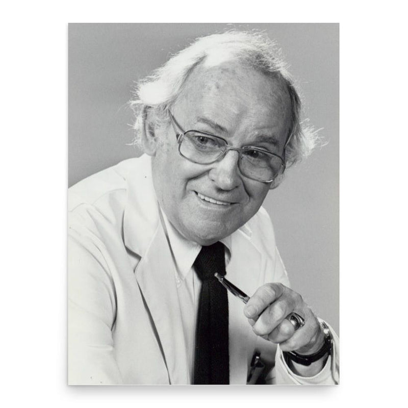 Barnard Hughes poster print, in size 18x24 inches.