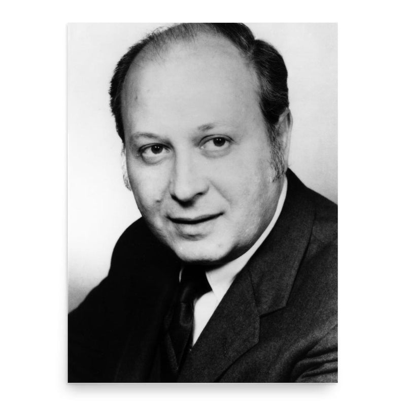 Barnett Rosenberg poster print, in size 18x24 inches.