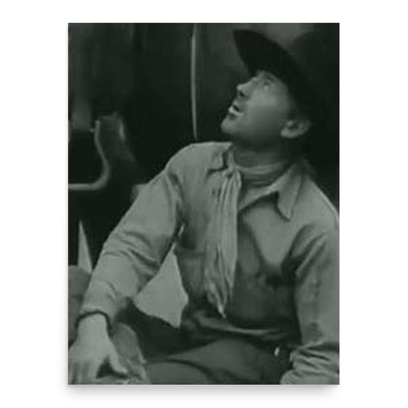 Barney Beasley poster print, in size 18x24 inches.
