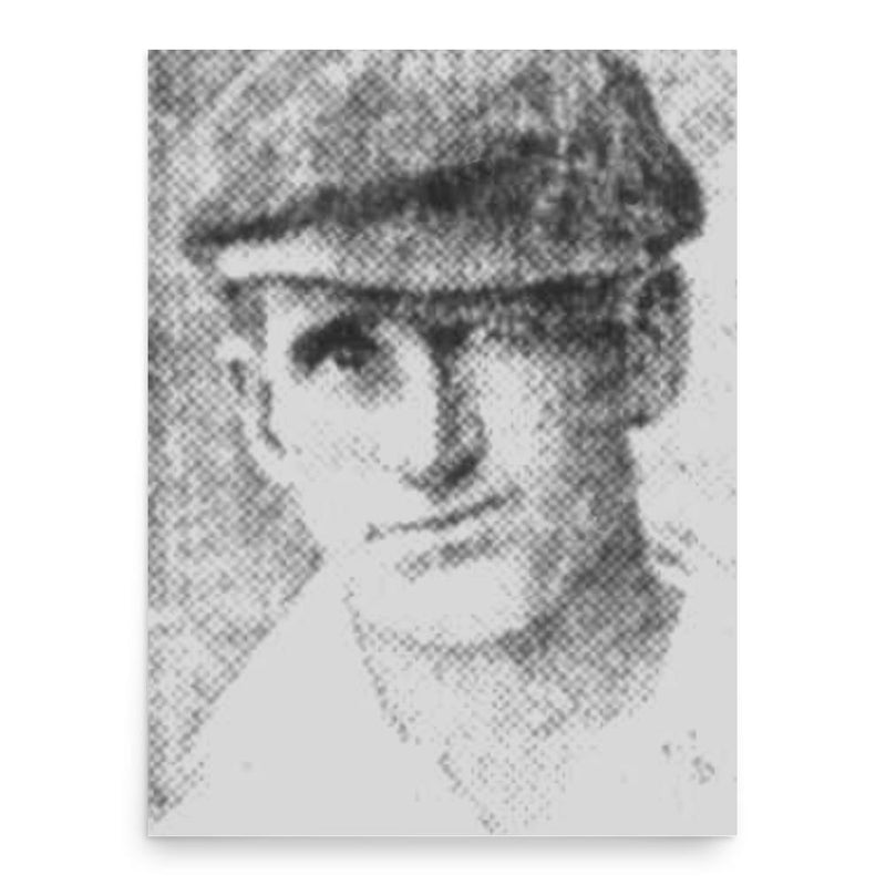 Barney McCoy poster print, in size 18x24 inches.