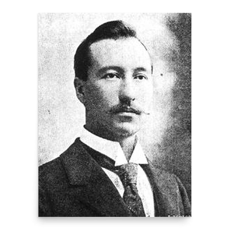 Barnum Brown poster print, in size 18x24 inches.