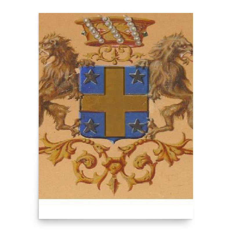 Baron Barlatier de Mas poster print, in size 18x24 inches.
