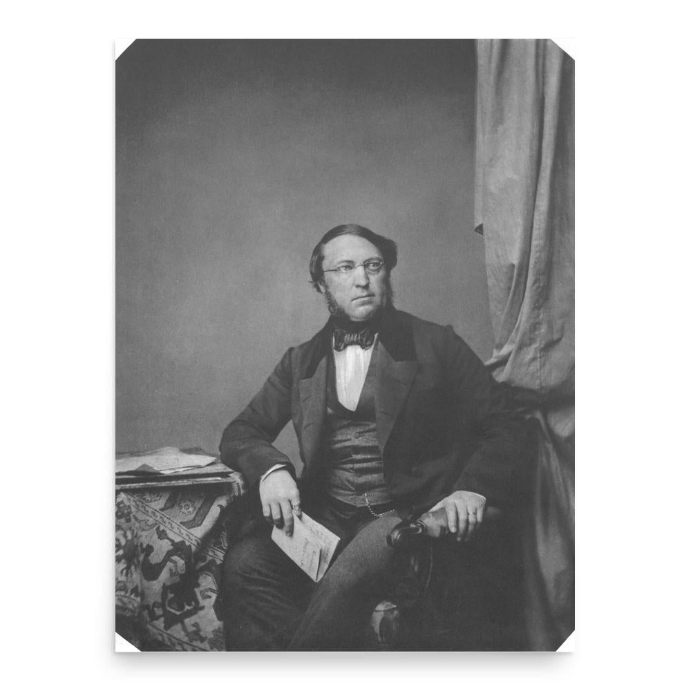 Baron Karl Ludwig von der Pfordten poster print, in size 18x24 inches.