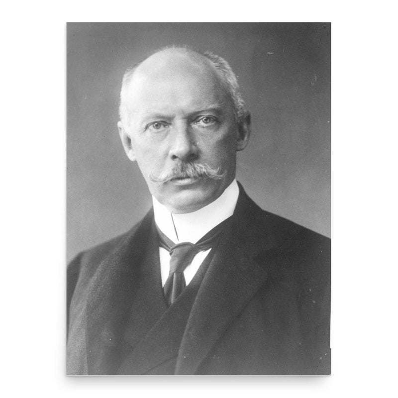 Baron Max Wladimir von Beck poster print, in size 18x24 inches.