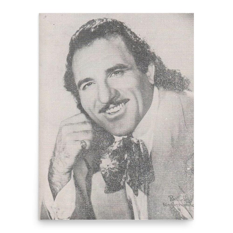 Baron Michele Leone poster print, in size 18x24 inches.