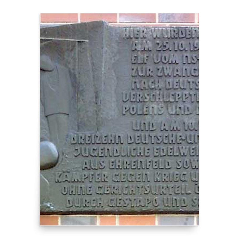 Barthel Schink poster print, in size 18x24 inches.