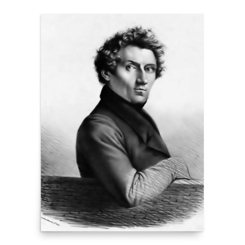 Bartholomeus van Hove poster print, in size 18x24 inches.