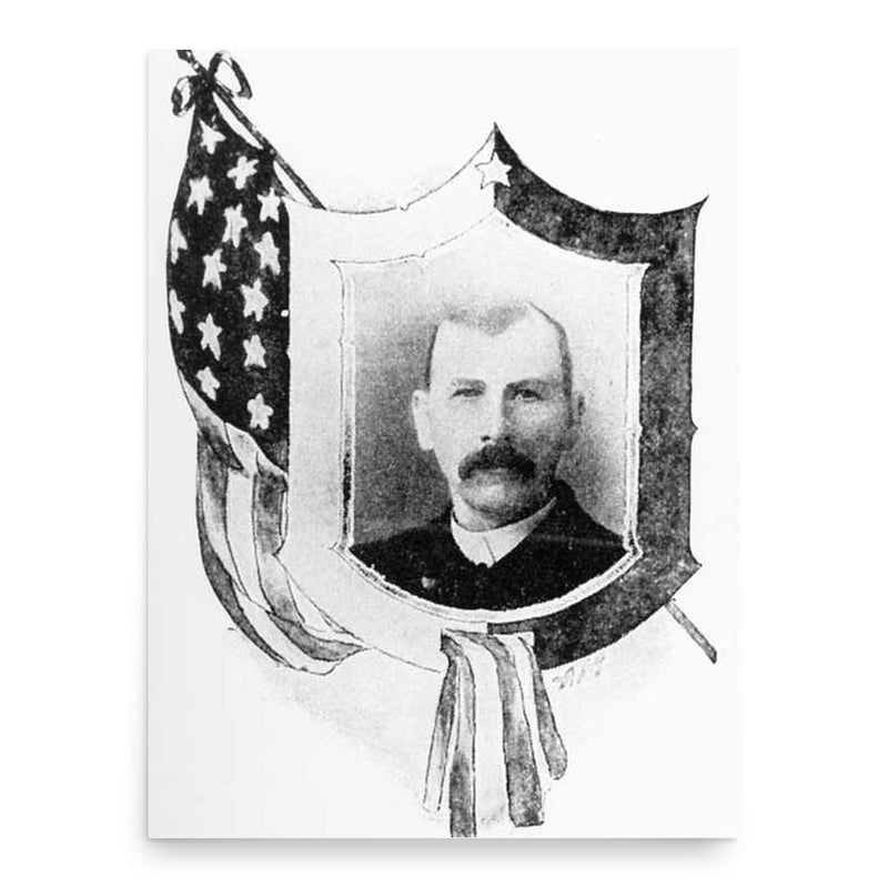 Bartholomew Diggins poster print, in size 18x24 inches.