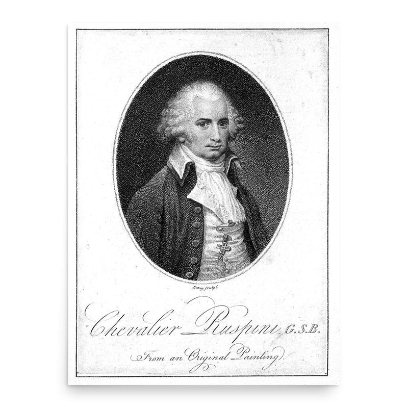 Bartholomew Ruspini poster print, in size 18x24 inches.