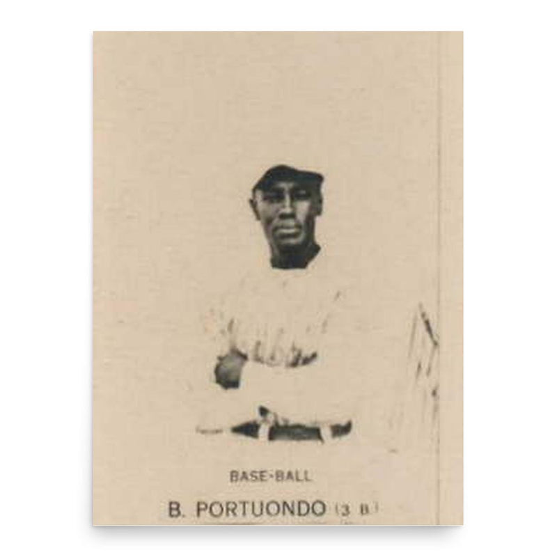 Bartolo Portuondo poster print, in size 18x24 inches.