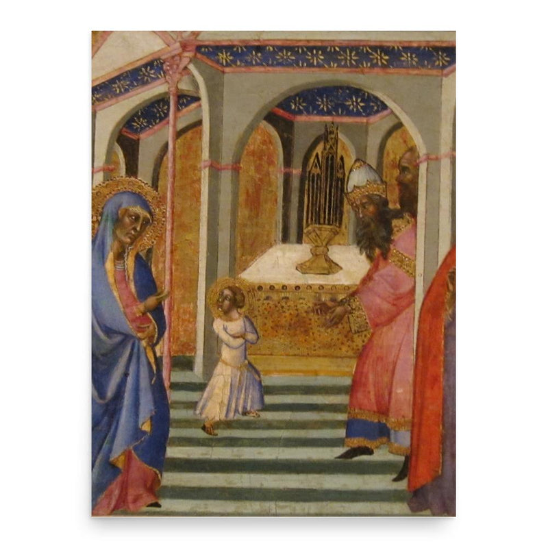 Bartolo di Fredi poster print, in size 18x24 inches.