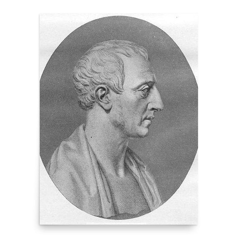 Bartolomeo Borghesi poster print, in size 18x24 inches.
