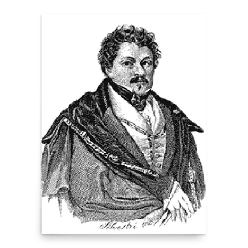 Bartolomeo Bosco poster print, in size 18x24 inches.