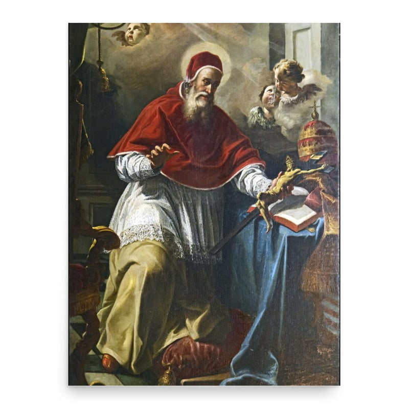 Bartolomeo Letterini poster print, in size 18x24 inches.