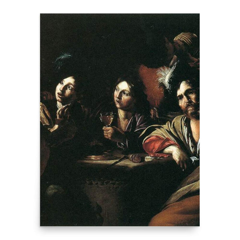 Bartolomeo Manfredi poster print, in size 18x24 inches.