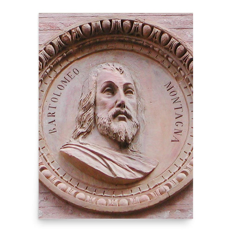 Bartolomeo Montagna poster print, in size 18x24 inches.