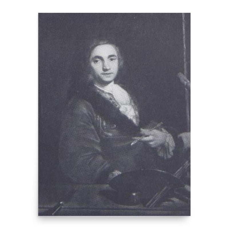 Bartolomeo Nazari poster print, in size 18x24 inches.