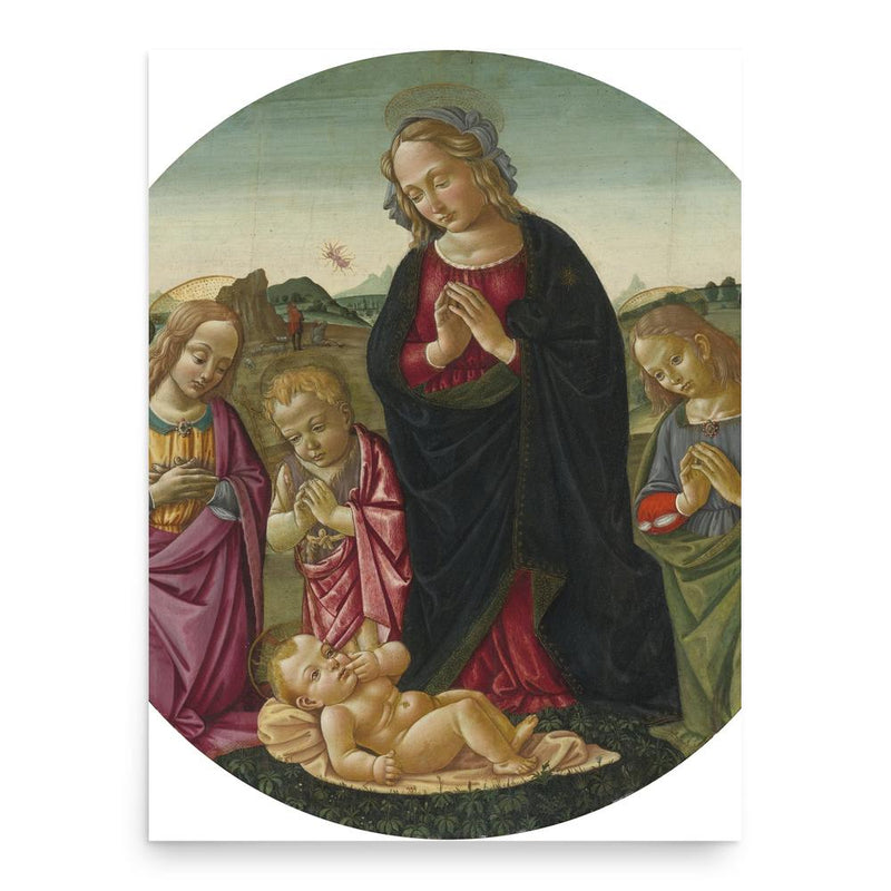 Bartolomeo di Giovanni poster print, in size 18x24 inches.