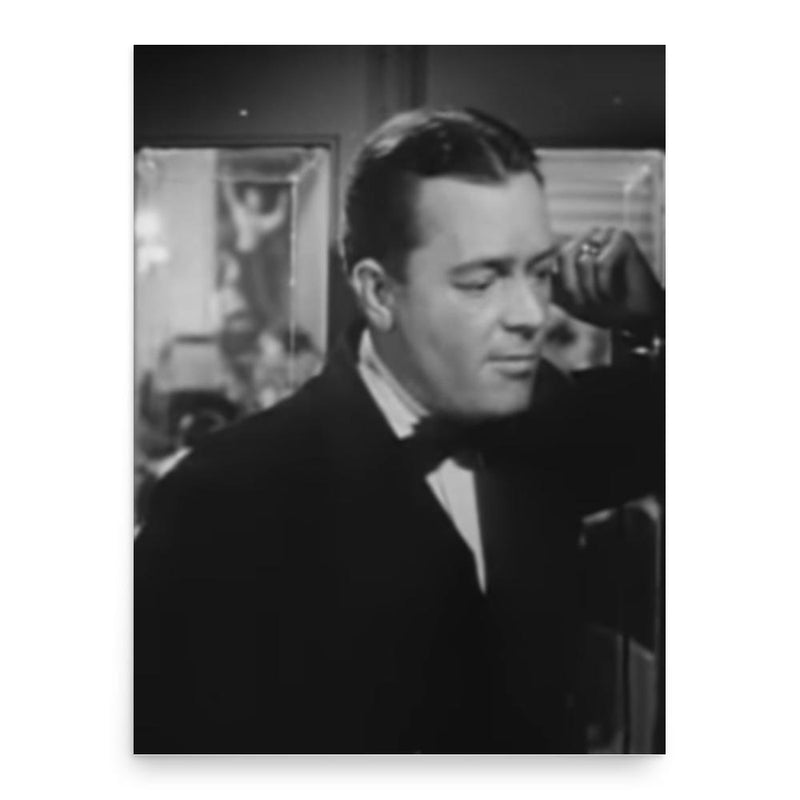 Barton Hepburn poster print, in size 18x24 inches.