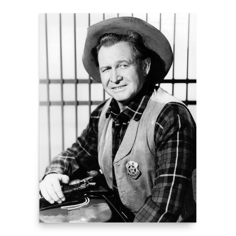 Barton MacLane poster print, in size 18x24 inches.
