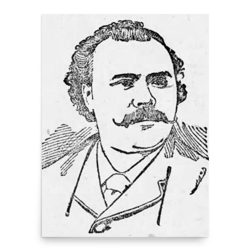 Barton McGuckin poster print, in size 18x24 inches.