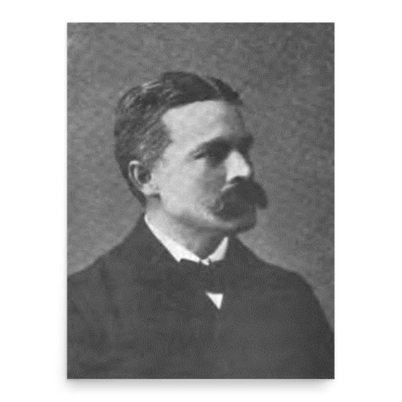 Barton Warren Evermann poster print, in size 18x24 inches.