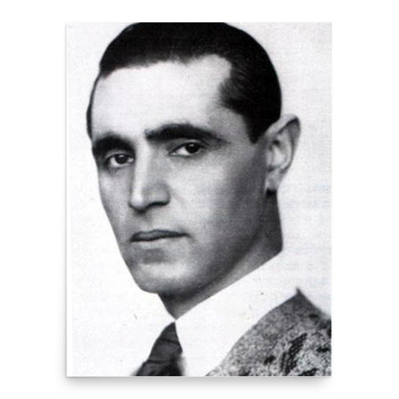 Baruch Agadati poster print, in size 18x24 inches.