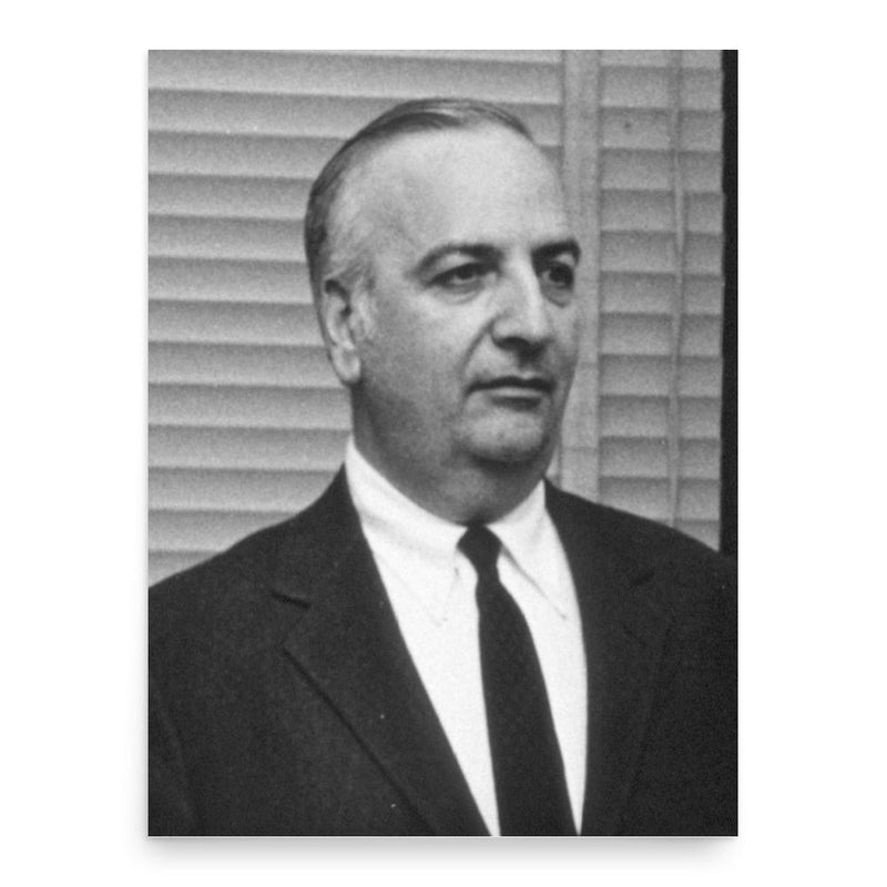 Baruj Benacerraf poster print, in size 18x24 inches.