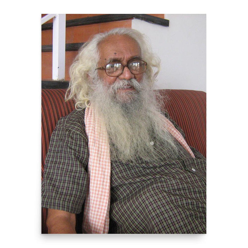 Basava Premanand poster print, in size 18x24 inches.