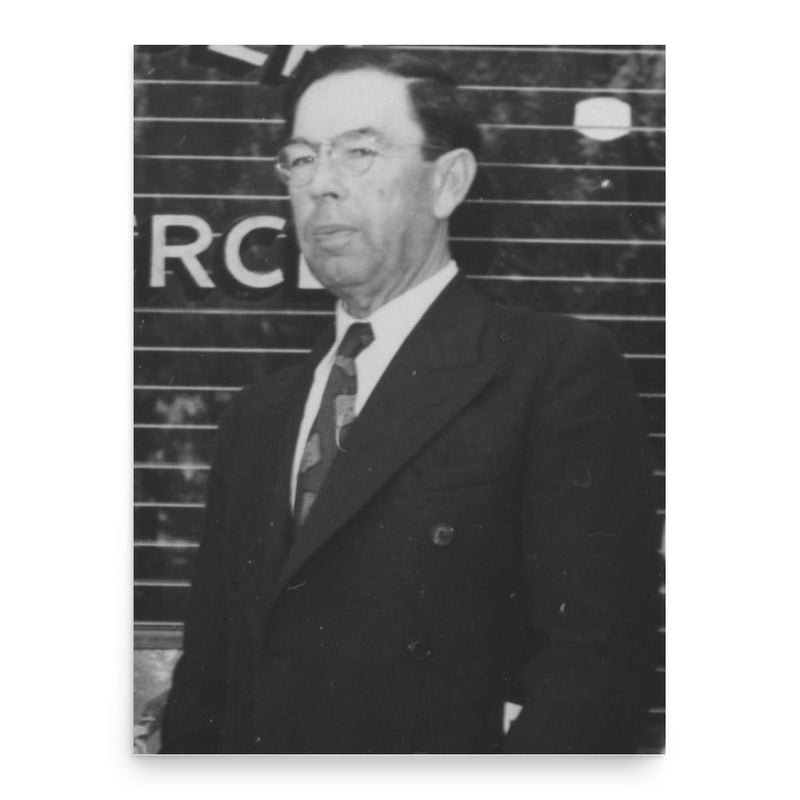 Bascom Lamar Lunsford poster print, in size 18x24 inches.