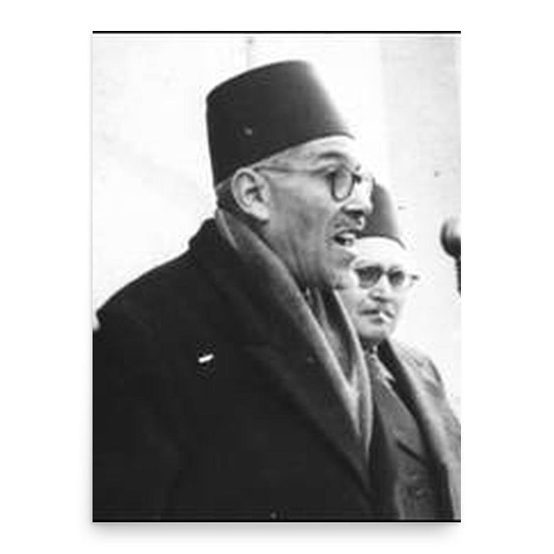 Bashir Saadawi poster print, in size 18x24 inches.
