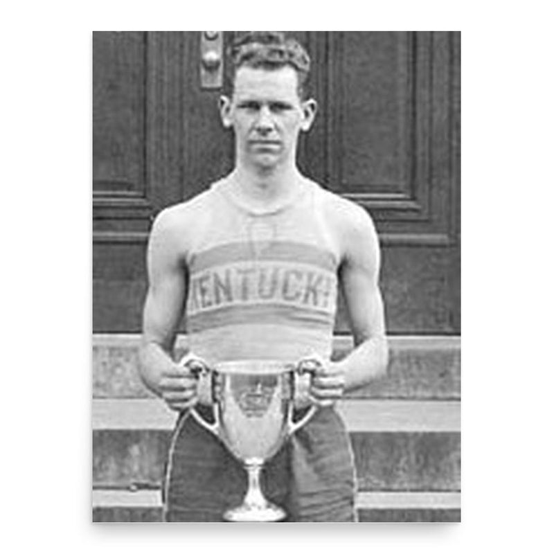 Basil Hayden poster print, in size 18x24 inches.