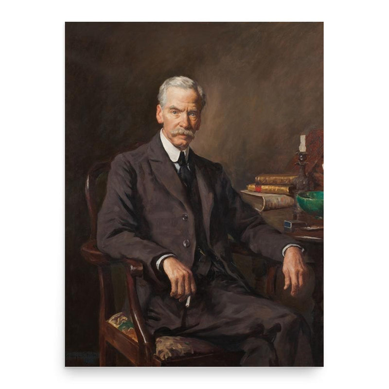 Basil Mott poster print, in size 18x24 inches.