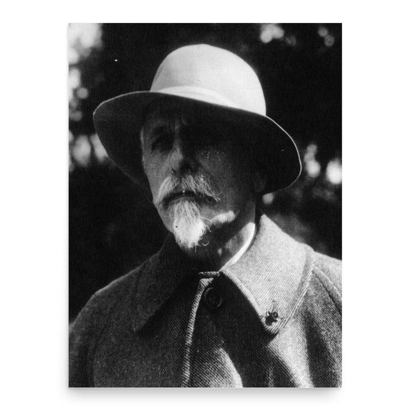 Basil Zaharoff poster print, in size 18x24 inches.