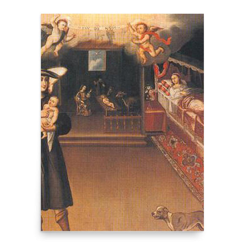 Basilio Santa Cruz Pumacallao poster print, in size 18x24 inches.