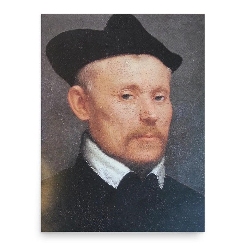 Basilio Zanchi poster print, in size 18x24 inches.