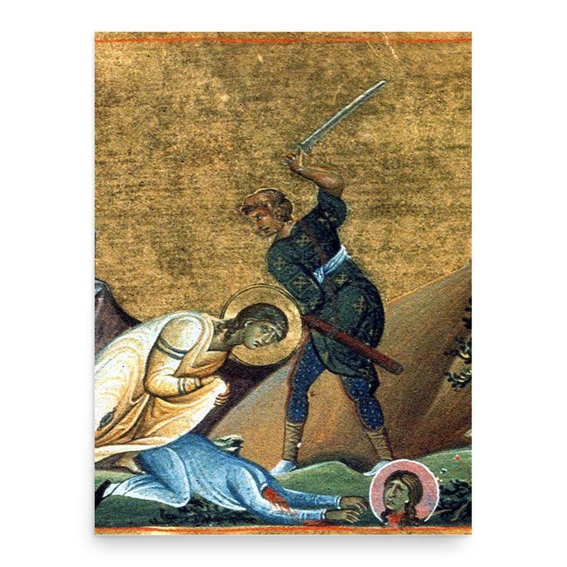 Basilissa and Anastasia poster print, in size 18x24 inches.