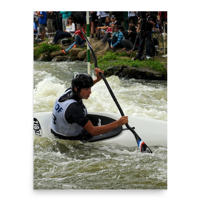 Bastien Damiens poster print, in size 18x24 inches.