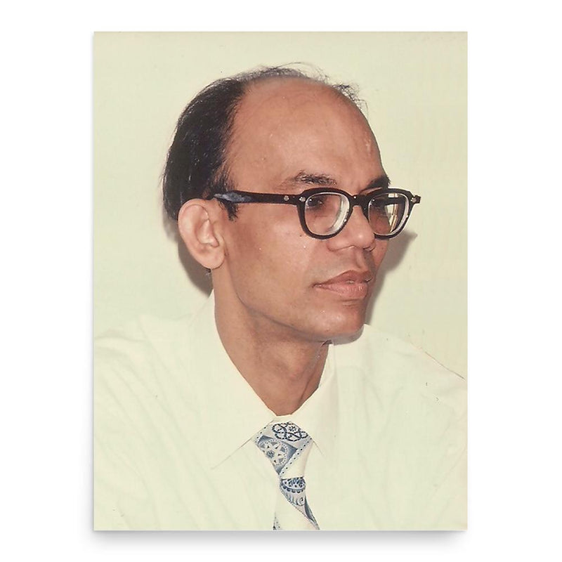 Basudeb DasSarma poster print, in size 18x24 inches.