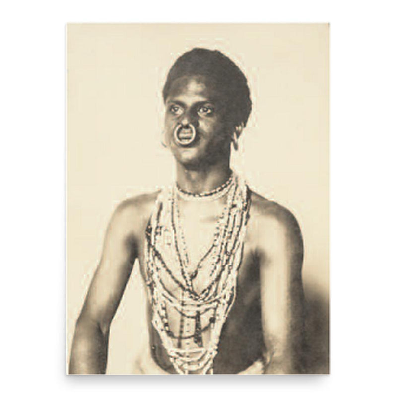 Bata LoBagola poster print, in size 18x24 inches.
