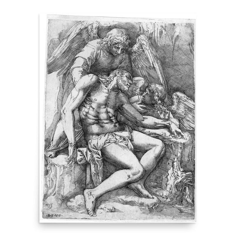 Battista Franco Veneziano poster print, in size 18x24 inches.