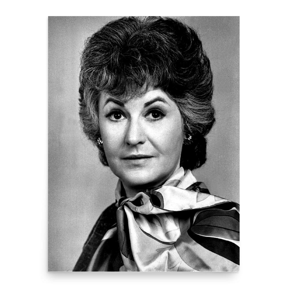 Bea Arthur poster print, in size 18x24 inches.