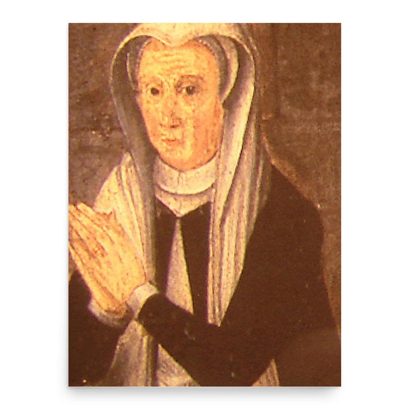 Beate Clausdatter Bille poster print, in size 18x24 inches.