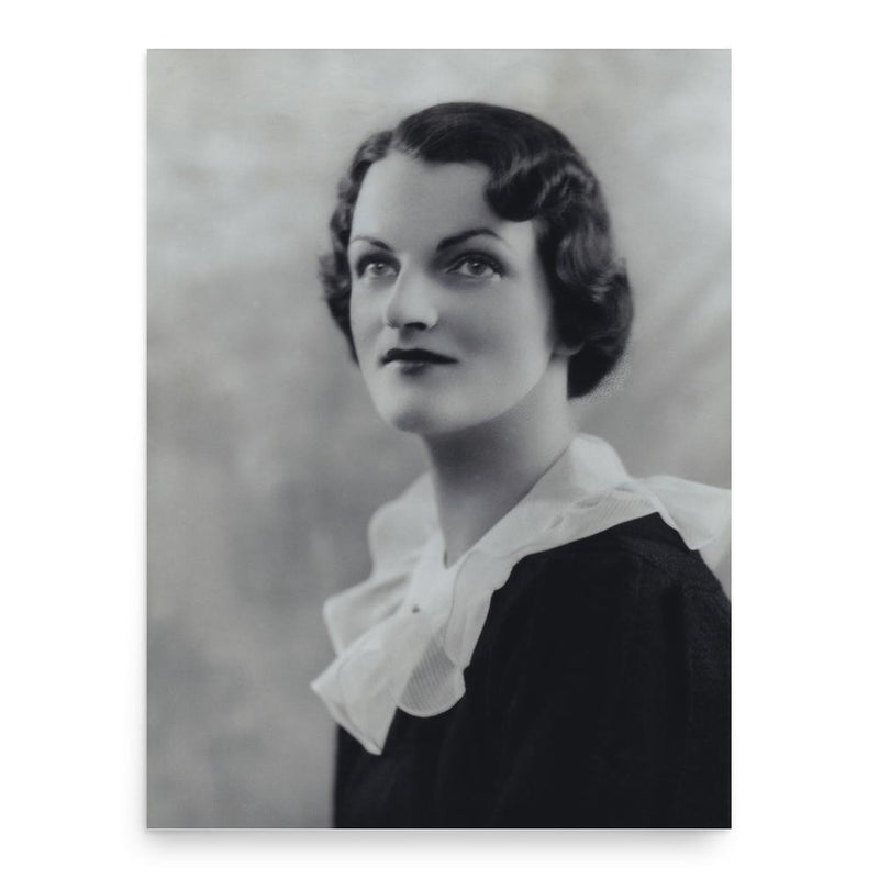 Beatrice Beckett poster print, in size 18x24 inches.