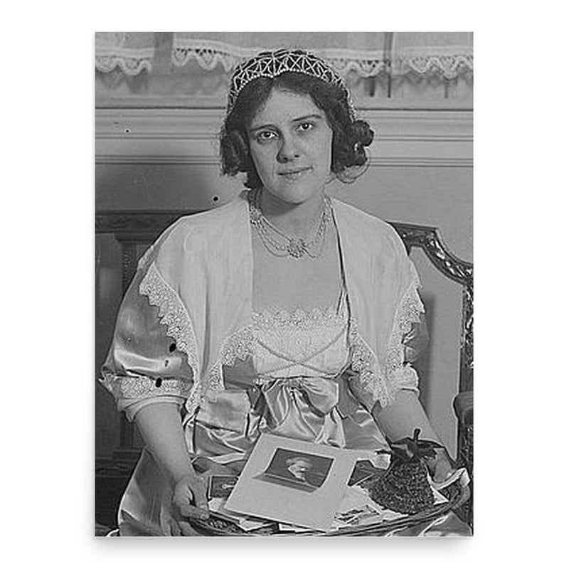 Beatrice Harrison poster print, in size 18x24 inches.
