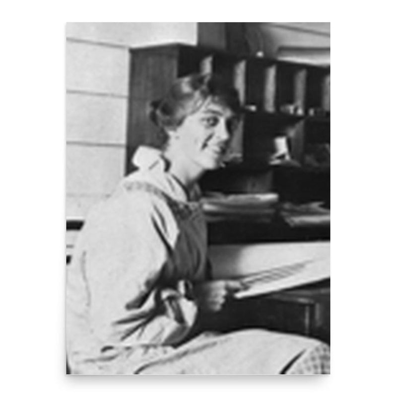 Beatrice Hutton poster print, in size 18x24 inches.