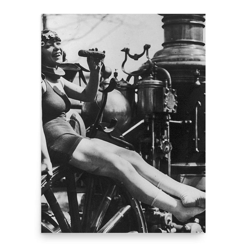 Beatrice Kyle poster print, in size 18x24 inches.